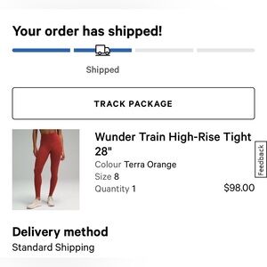 Wunder train high rise legging
